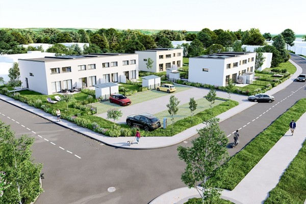 GED Wohnhaussiedlung Neufurth Fertigstellung