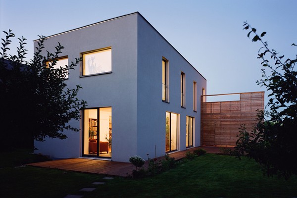 Passivhaus mit Sonnendeck