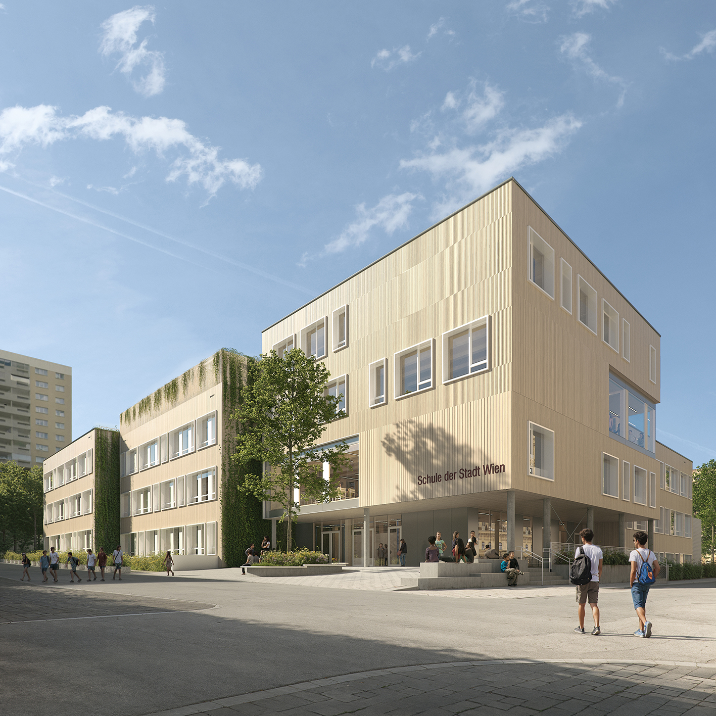Reichsapfelgasse - Schule - Bestand