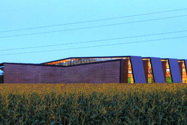 Elementfertigungshalle Obermayr Holzkonstruktionen