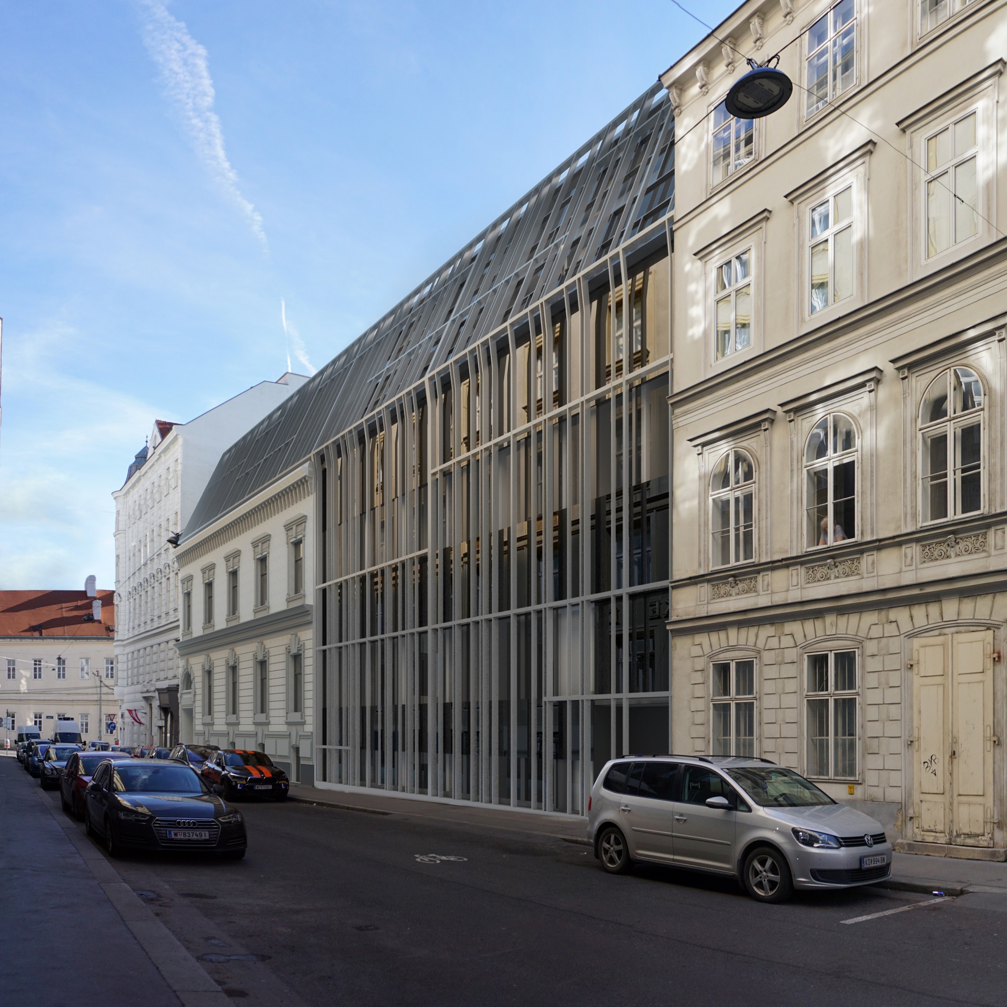MedUni Campus Mariannengasse (MCM) Wien - Nebengebäude Neubau
