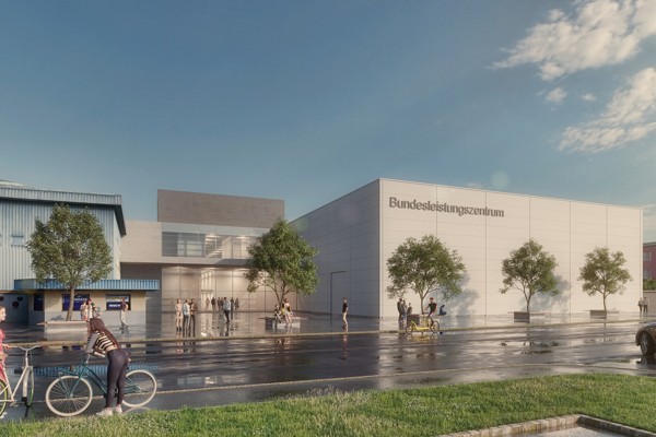 Funktionstrakt Bundesleistungszentrum Damen Eishockey