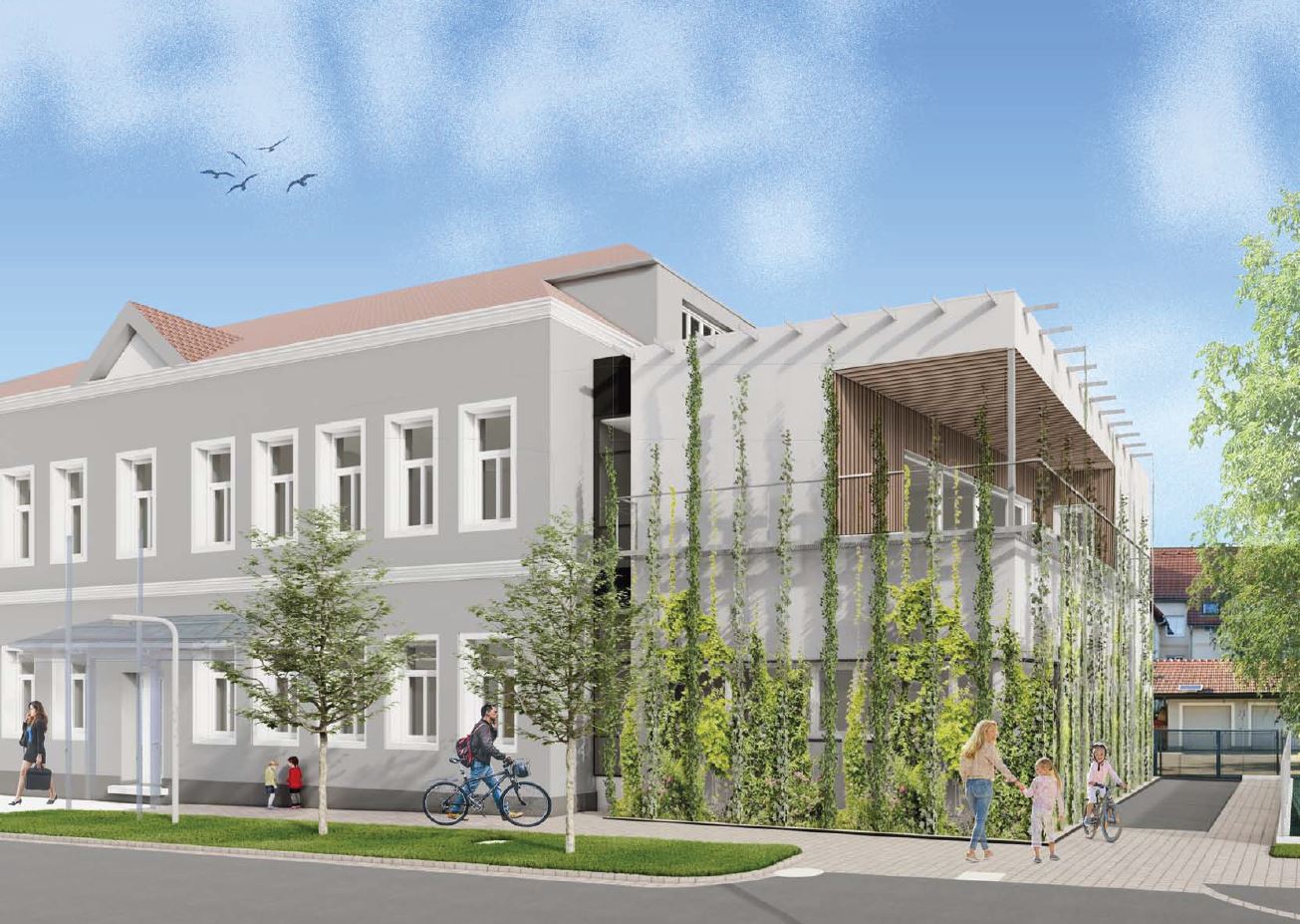 Um- und Zubau VS Gralla