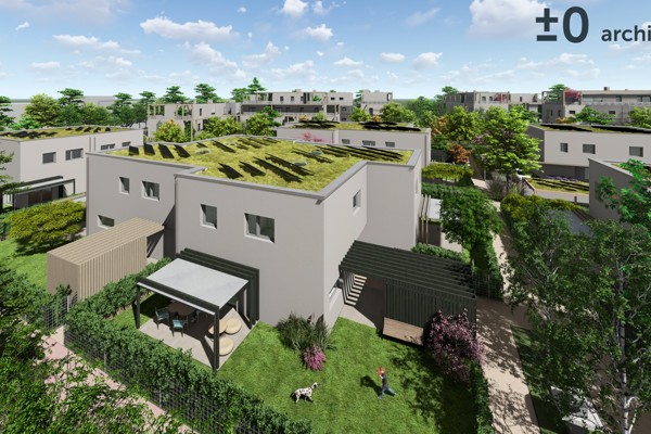 Eisenstadt Blumenwiesensiedlung - ON09 Typ B/3 (Quattrohäuser)