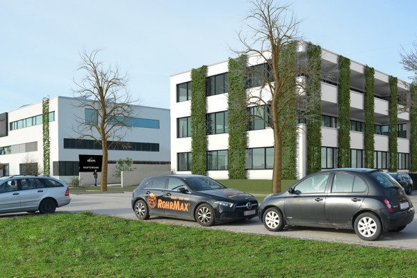 Neubau Produktions- und Bürogebäude K79 - din-Sicherheitstechnik GmbH & Co KG
