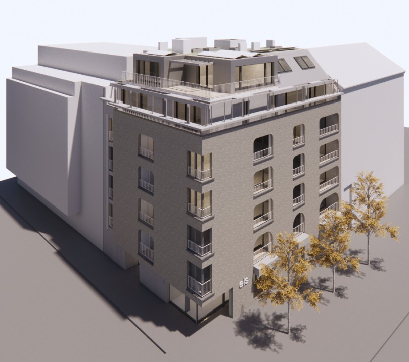 Wohnbau, 1140 Wien, Linzerstraße 107 / Diesterweggasse 41