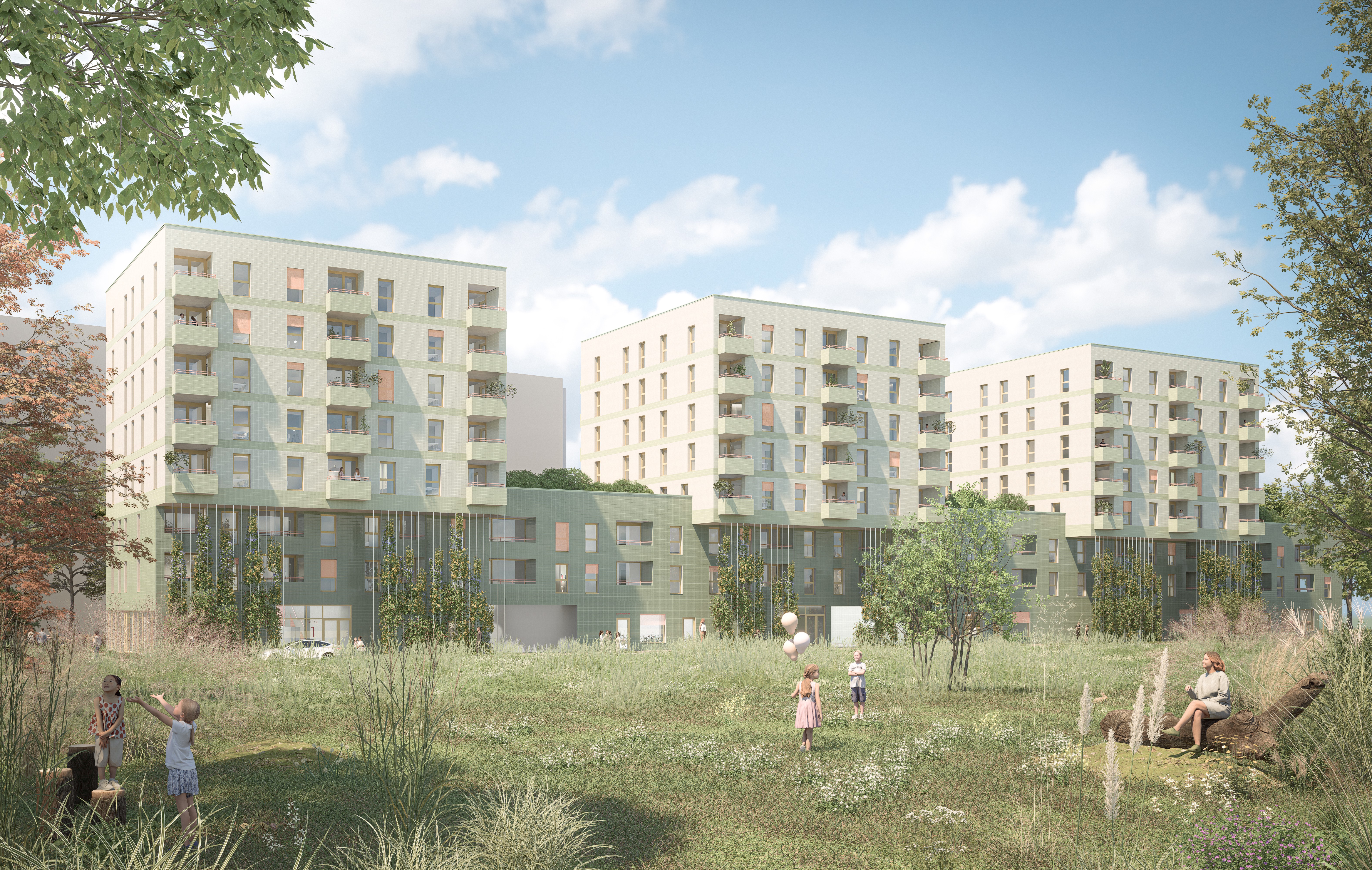 Gemeindebau Neu Autokaderstraße