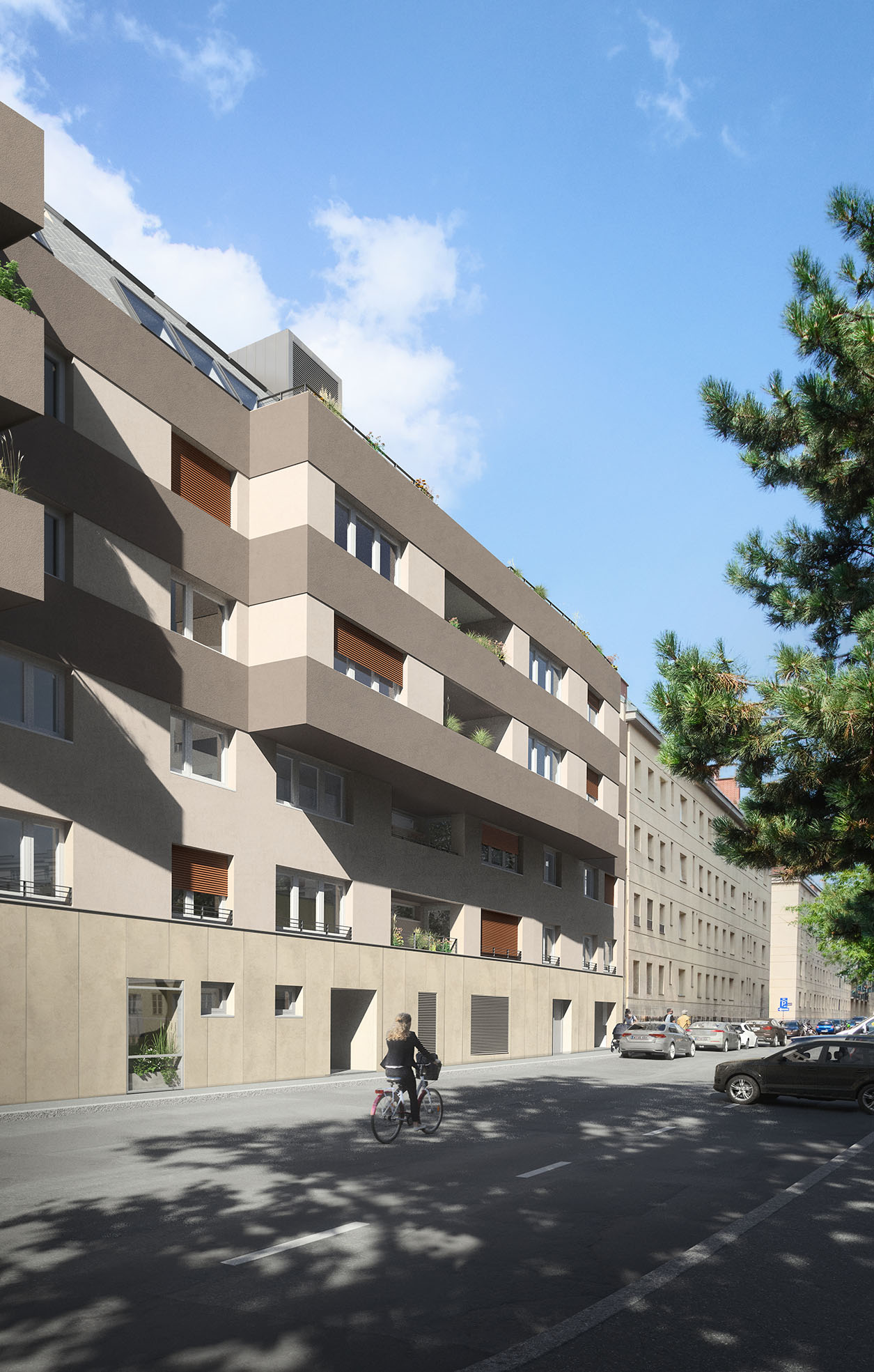 Wohnbau Delsenbachgasse 8