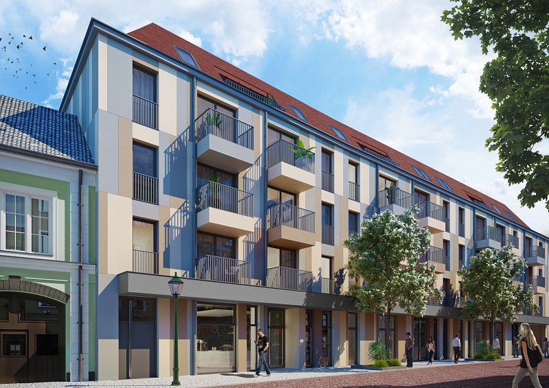 Wohn- und Geschäftshaus Tulln, Wiener Strasse 6-8